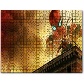 Cakapuzzle Spiderman Uzakta Demir Örümcek Mdf 255 Parça Puzzle