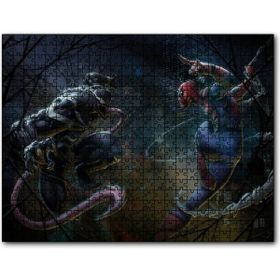 Cakapuzzle Spiderman Venom Artwork Ahşap 500 Parça Puzzle