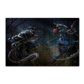 Cakapuzzle Spiderman Venom Artwork Puzzle