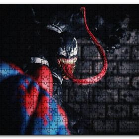 Cakapuzzle Spidey Vs Venom Artwork Mdf 120 Parça Puzzle