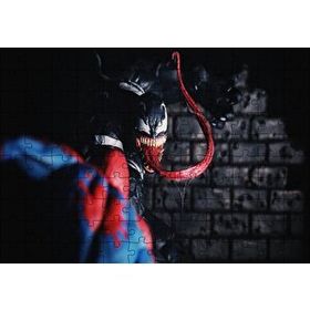 Cakapuzzle Spidey Vs Venom Artwork Mdf 120 Parça Puzzle