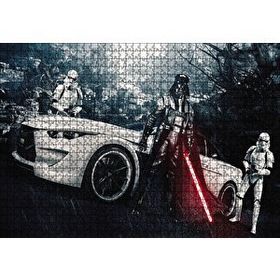 Cakapuzzle Sprint Football Star Wars Mdf 1000 Parça Puzzle