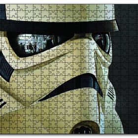 Cakapuzzle Sprint Football Star Wars Mdf 255 Parça Puzzle