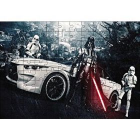 Cakapuzzle Sprint Football Star Wars Otomobil 120 Parça Ahşap Puzzle