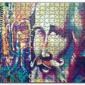 Cakapuzzle Stalin Duvar Boyama Mdf 500 Parça Puzzle