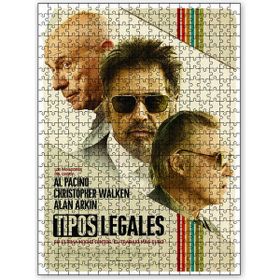 Cakapuzzle Stand Up Guys Film Poster Ahşap 500 Parça Puzzle