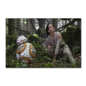 Cakapuzzle Star Wars Daisy Ridley 120 Parça Ahşap Puzzle