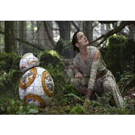 Cakapuzzle Star Wars Daisy Ridley 120 Parça Ahşap Puzzle