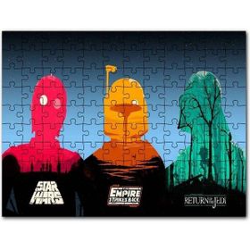 Cakapuzzle Star Wars Orijinal Üçlemesi Mdf 255 Parça Puzzle