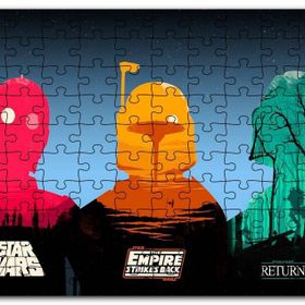 Cakapuzzle Star Wars Orijinal Üçlemesi Mdf 500 Parça Puzzle