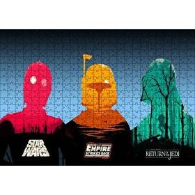 Cakapuzzle Star Wars Orijinal Üçlemesi Mdf 500 Parça Puzzle