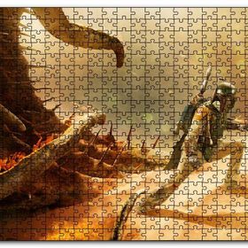 Cakapuzzle Star Wars Return Jedi Boba Feet Mdf 120 Parça Puzzle