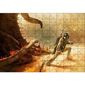 Cakapuzzle Star Wars Return Jedi Boba Feet Mdf 120 Parça Puzzle