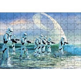 Cakapuzzle Star Wars Rogue One Stormtroopers 120 Parça Ahşap Puzzle