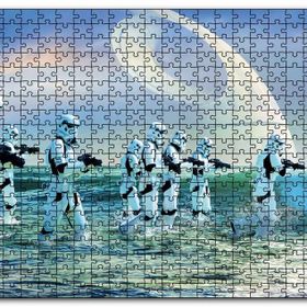 Cakapuzzle Star Wars Rogue One Stormtroopers Mdf 120 Parça Puzzle