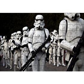 Cakapuzzle Star Wars Stormtroopers 120 Parça Ahşap Puzzle