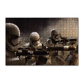 Cakapuzzle Star Wars Stormtroopers Cephede 120 Parça Ahşap Puzzle