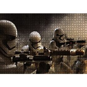 Cakapuzzle Star Wars Stormtroopers Cephede 120 Parça Ahşap Puzzle