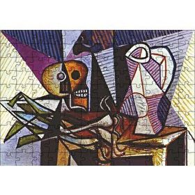 Cakapuzzle Still life 1945 by Pablo Picasso 120 Parça Ahşap Puzzle