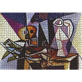 Cakapuzzle Still life 1945 by Pablo Picasso 120 Parça Ahşap Puzzle