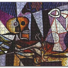 Cakapuzzle Still Life 1945 By Pablo Picasso Mdf 500 Parça Puzzle