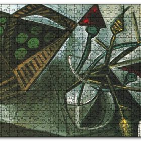 Cakapuzzle Still Life Bascket Of Fruit1942 By Pablo Picasso Mdf 120 Parça Puzzle