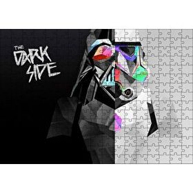 Cakapuzzle Stormtrooper ve Karanlık Yüzü 120 Parça Ahşap Puzzle