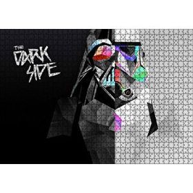 Cakapuzzle Stormtrooper ve Karanlık Yüzü 120 Parça Ahşap Puzzle