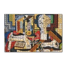 Cakapuzzle Studio Plaster Head1925 by Pablo Picasso 120 Parça Ahşap Puzzle