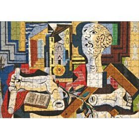 Cakapuzzle Studio Plaster Head1925 by Pablo Picasso 120 Parça Ahşap Puzzle