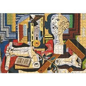 Cakapuzzle Studio Plaster Head1925 by Pablo Picasso 120 Parça Ahşap Puzzle