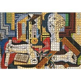Cakapuzzle Studio Plaster Head1925 by Pablo Picasso 120 Parça Ahşap Puzzle