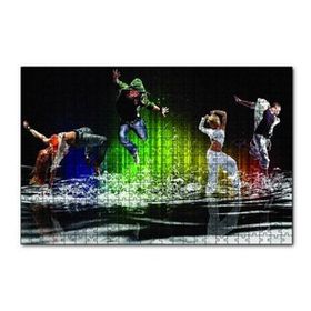 Cakapuzzle Su Üstündeki Hayeli Dans 120 Parça Ahşap Puzzle