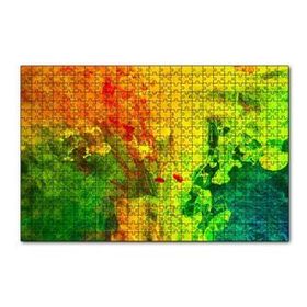 Cakapuzzle Suda Çöken Renkli Boyalar 120 Parça Ahşap Puzzle