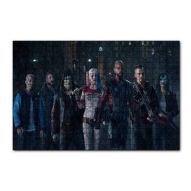 Cakapuzzle Suicide Squad Kahramanlar 120 Parça Ahşap Puzzle