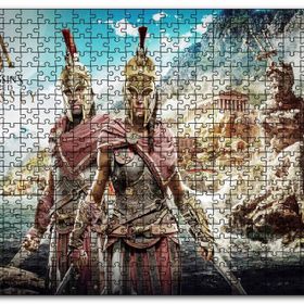 Cakapuzzle Suikastçılar İnanç Odyssey Alexios Kassandra Mdf 500 Parça Puzzle