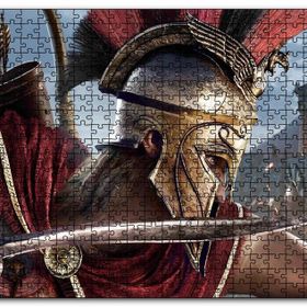 Cakapuzzle Suikastçılar İnanç Odyssey Savaşçı Görseli Mdf 1000 Parça Puzzle