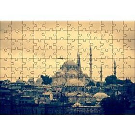 Cakapuzzle Süleymaniye Camii 120 Parça Ahşap Puzzle
