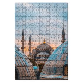 Cakapuzzle Sultan Ahmet Cami Kubeler Arasında Mdf 1000 Parça Puzzle