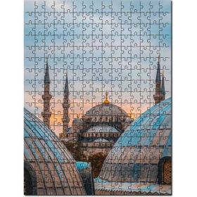 Cakapuzzle Sultan Ahmet Cami Kubeler Arasında Mdf 1000 Parça Puzzle