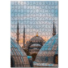 Cakapuzzle Sultan Ahmet Cami Kubeler Arasında Mdf 120 Parça Puzzle