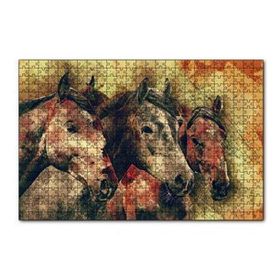 Cakapuzzle Suluboya 3 Kafadar 120 Parça Ahşap Puzzle