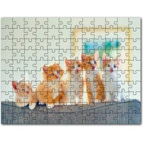 Cakapuzzle Suluboya Efekt Bilim Adamı ve Ekipmanları Mdf 255 Parça Puzzle