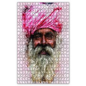 Cakapuzzle Suluboya Mutlu Hintli Ahşap 255 Parça Puzzle
