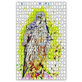 Cakapuzzle Suluboya Şahin Ahşap 1000 Parça Puzzle