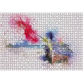 Cakapuzzle Suluboya Sandal 1000 Parça Puzzle