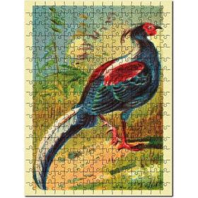 Cakapuzzle Sülün Kuşu Görseli Mdf 120 Parça Puzzle