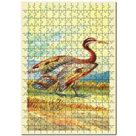 Cakapuzzle Sun Bittern Kuş Görseli Mdf 500 Parça Puzzle