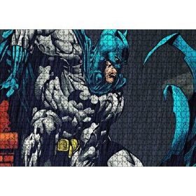 Cakapuzzle Süper Kahraman Batman Çizgi Roman Görseli 120 Parça Ahşap Puzzle