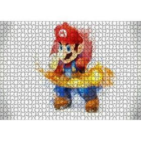 Cakapuzzle Super Mario Çizim 120 Parça Ahşap Puzzle